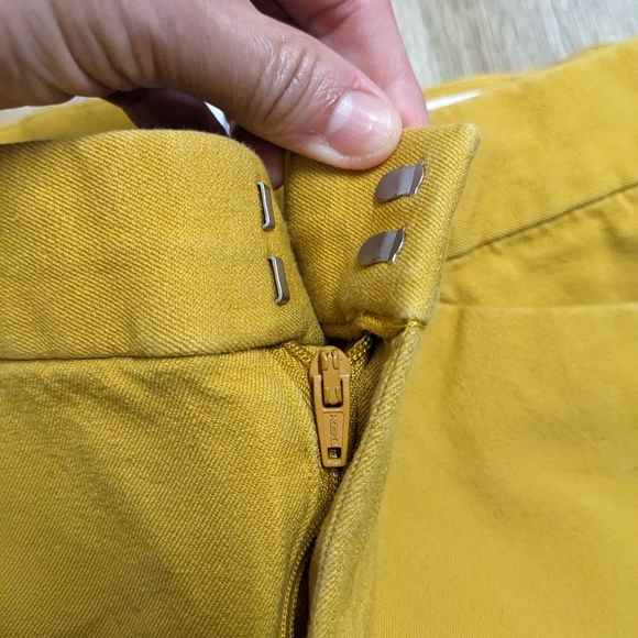 Gap Mustard Yellow Skinny Ankle Pants - Picture 3 of 7